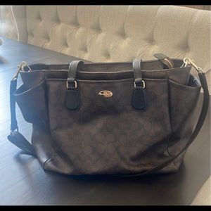 Coach diaper bag